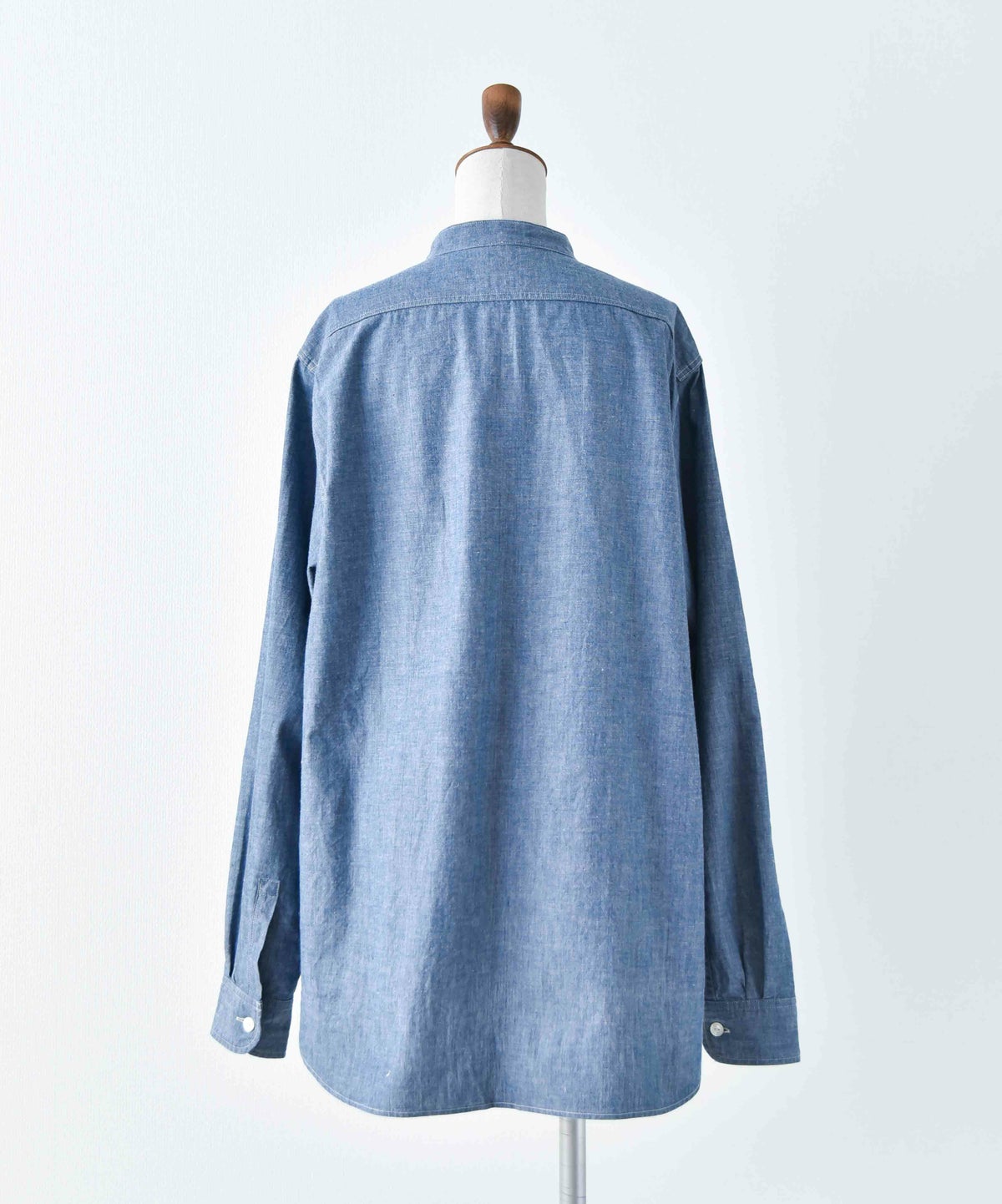 FOB FACTORY｜バンドカラーシャツ [[F3428]][D]