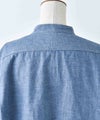 FOB FACTORY｜バンドカラーシャツ [[F3428]][D]