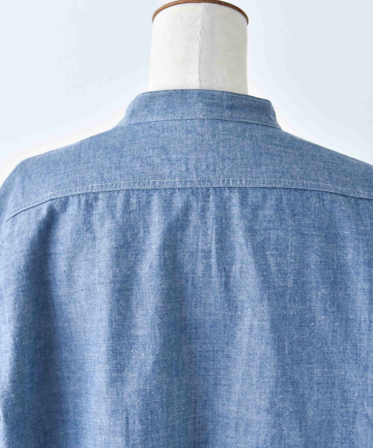 FOB FACTORY｜バンドカラーシャツ [[F3428]][D]