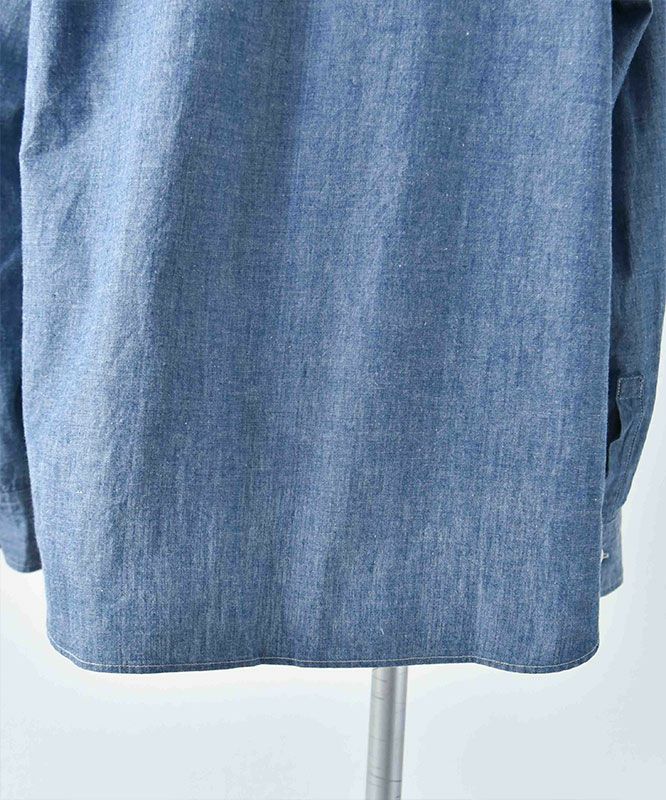 FOB FACTORY｜バンドカラーシャツ [[F3428]][D]