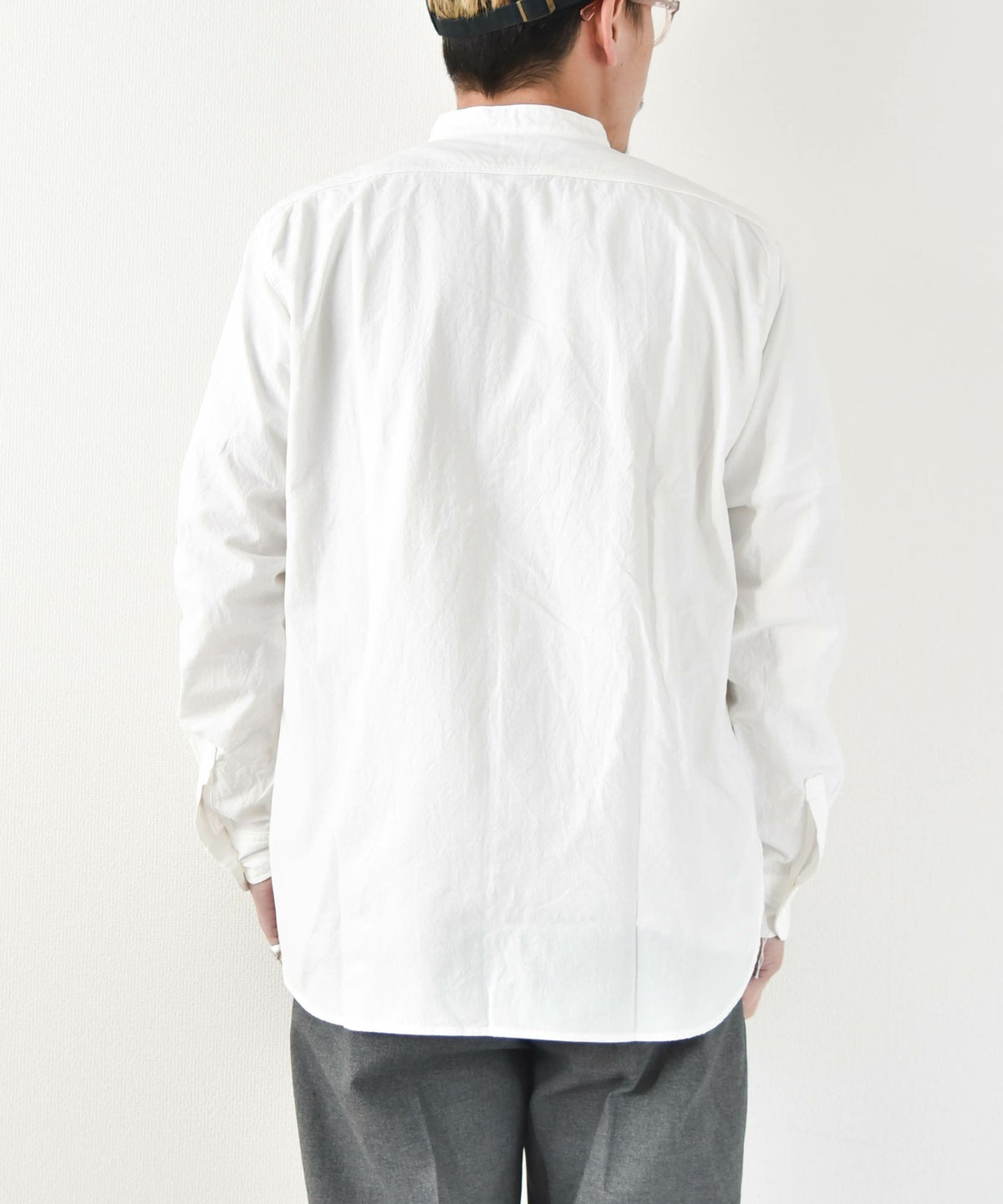  FOB FACTORY｜BAND COLLAR SHIRT [[F3429]][D]