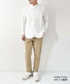  FOB FACTORY｜BAND COLLAR SHIRT [[F3429]][D]