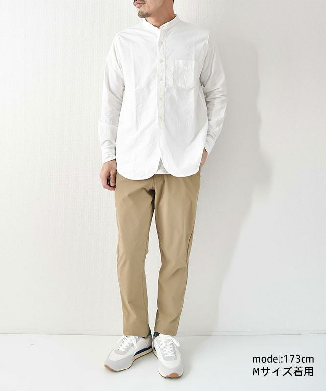  FOB FACTORY｜BAND COLLAR SHIRT [[F3429]][D]