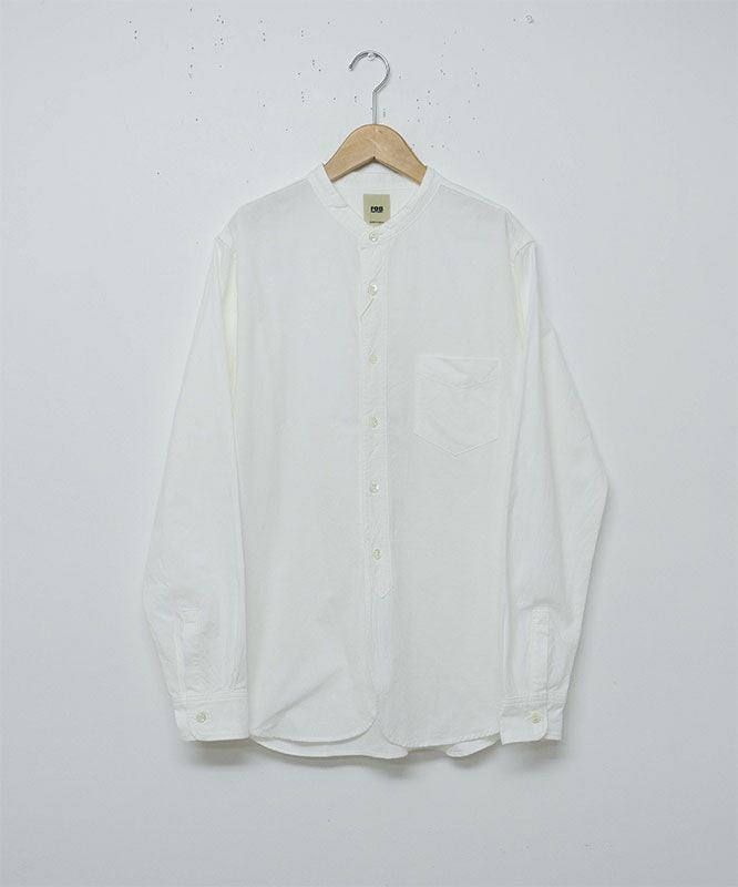 FOB FACTORY｜BAND COLLAR SHIRT [[F3429]][D]