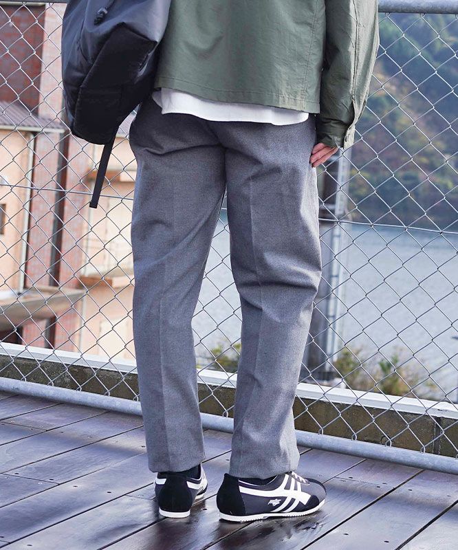 FOB FACTORY｜STA-PREST WIDE TROUSERS [[F0538]][D] | ma28 ONLINE STORE