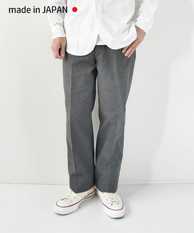 FOB FACTORY｜STA-PREST WIDE TROUSERS [[F0538]][D] | ma28 ONLINE STORE