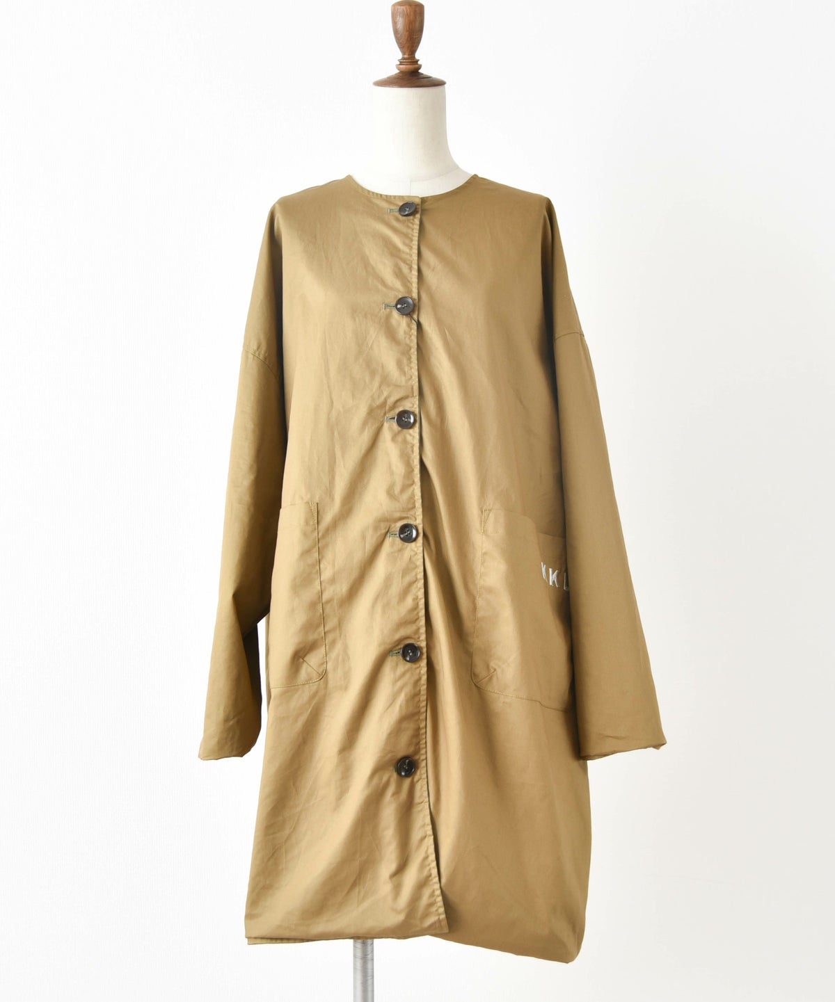 KAKELA&TRANQUIL｜撥水ナイロン×ツイルリバーシブルジャケット [[12410-096-20]][D]