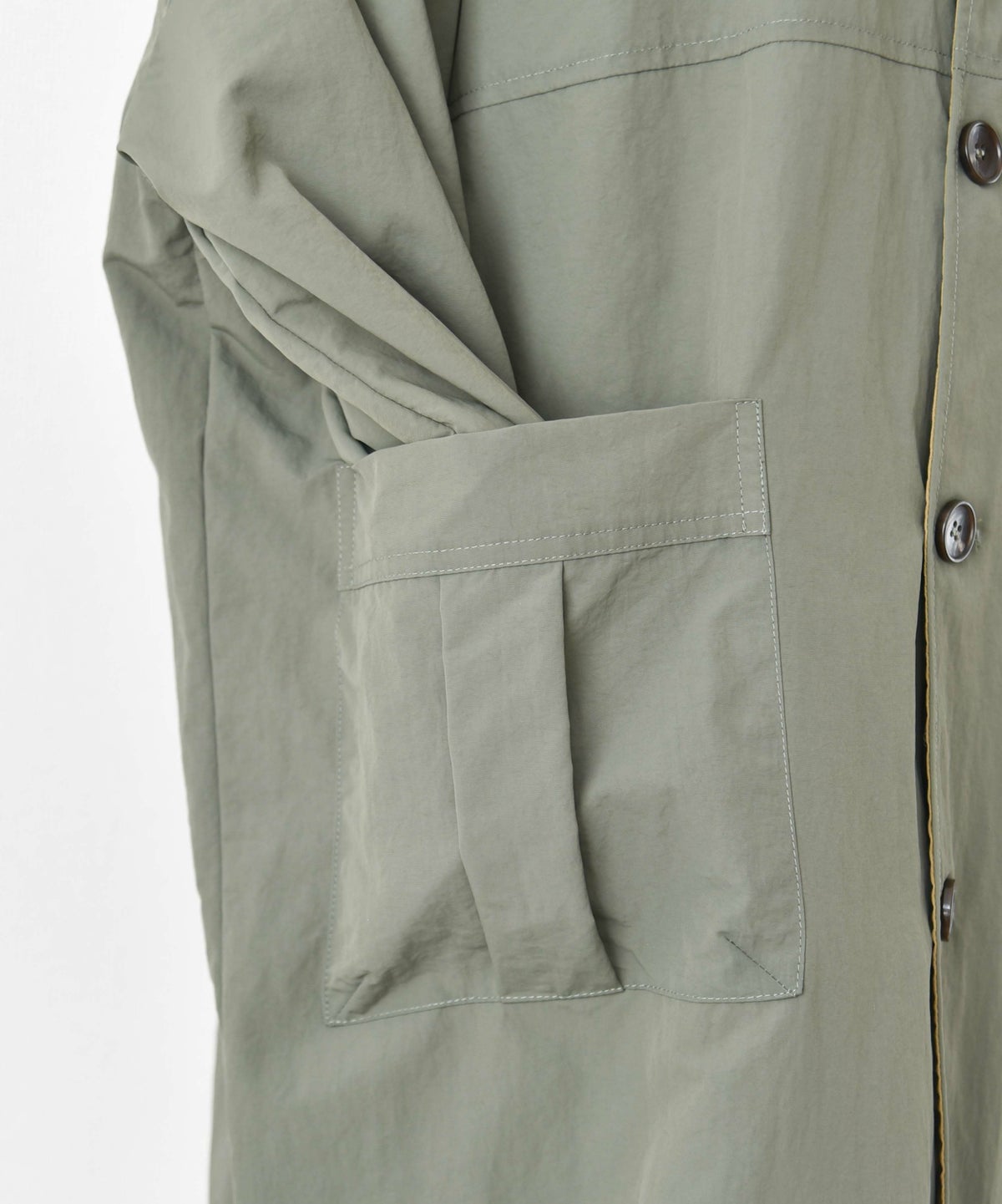 KAKELA&TRANQUIL｜撥水ナイロン×ツイルリバーシブルジャケット [[12410-096-20]][D]