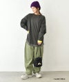 IN THE MARKET｜ピグメント裏毛ヘンリーネック前後2wayプルオーバー [[9280-42]][C]
