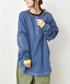 IN THE MARKET｜ピグメント裏毛ヘンリーネック前後2wayプルオーバー [[9280-42]][C]