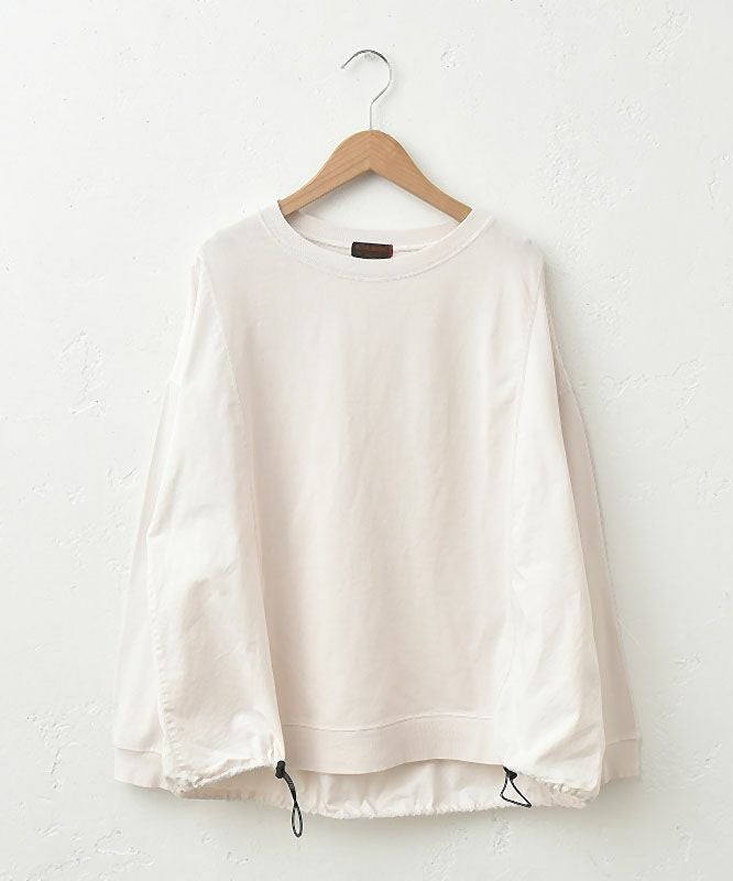  IN THE MARKET｜ピグメント裏毛フハク切替カットソー [[380-42]][C]