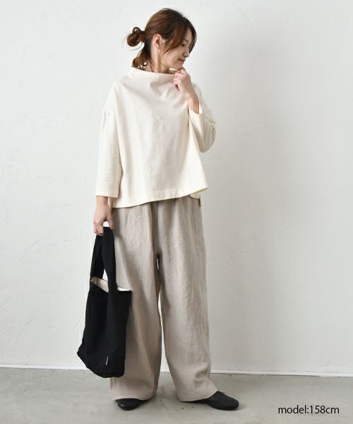 NARU｜モックネックカットソー [[650200]][C]