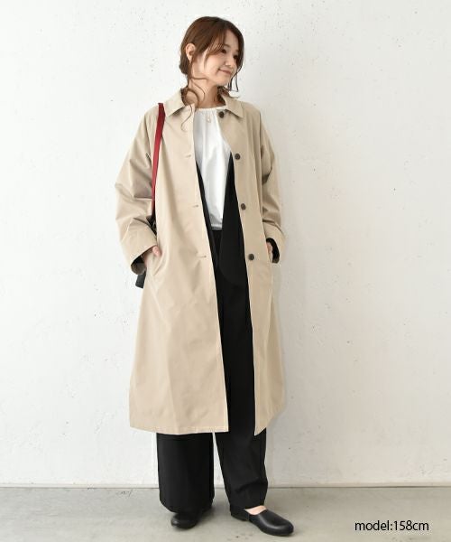 No18｜サイドスリットコート [[23429]][C]