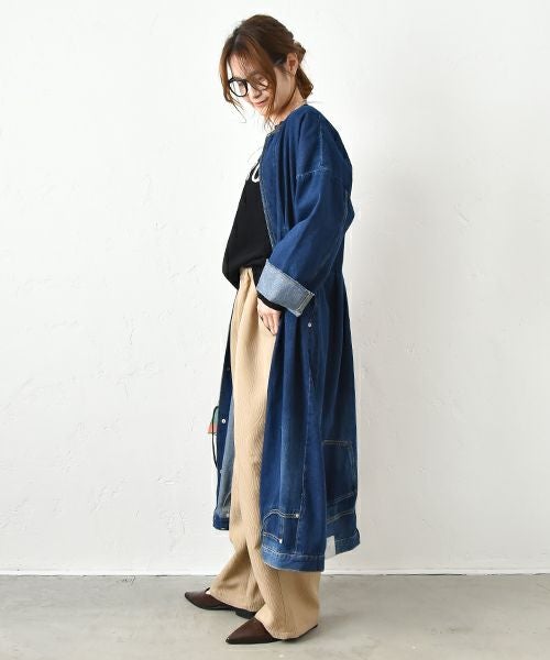 ANTGAUGE｜デニムコートワンピース [[GB313]][C]