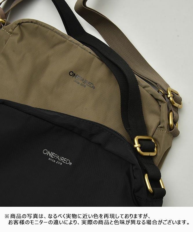  ONEPAIRED｜撥水ビーンズショルダーバッグ [[51071]][C] 