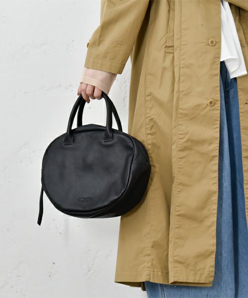 ONEPAIRED｜カウレザーオーバルボストン [[51078]][C]