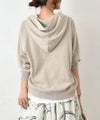 08Mab｜フード付綿麻ニット [[CF-225RT140]][C]