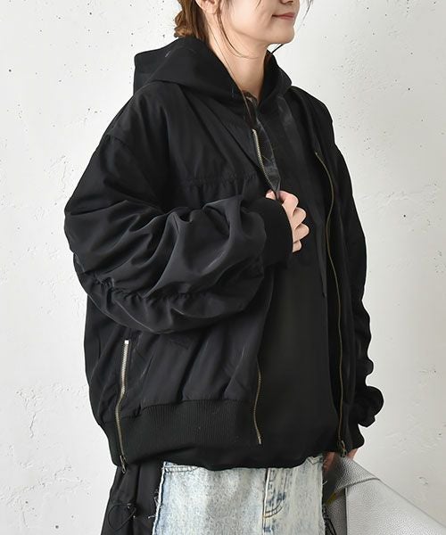 HUMS｜袖ギャザーブルゾン [[141024]][C]