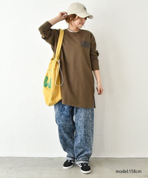 IN THE MARKET｜ロゴ入ビックTee [[C-2366]][C]