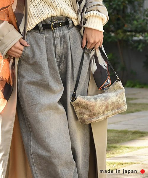 Ampersand｜レザーポーチバッグ [[AP24-A03]][C]