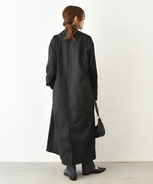 HUMS｜ロングトッパーコート [[HUM-053]][C]