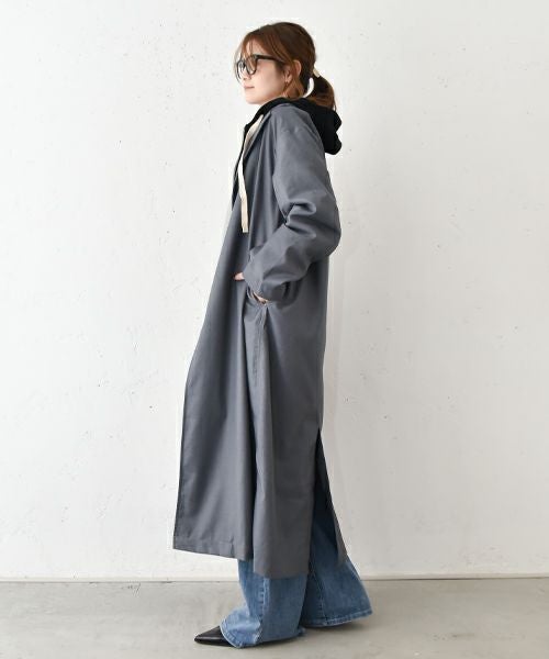 HUMS｜ロングトッパーコート [[HUM-053]][C]