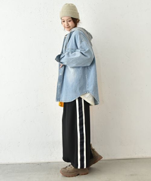 IN THE MARKET｜トラックラインスカート [[C-2343]][C]