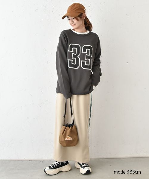 IN THE MARKET｜トラックラインスカート [[C-2343]][C]