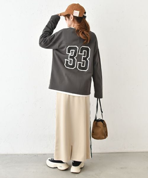 IN THE MARKET｜トラックラインスカート [[C-2343]][C]