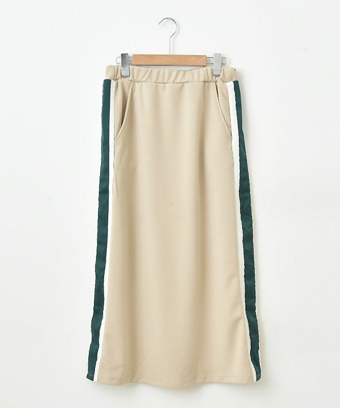  IN THE MARKET｜トラックラインスカート [[C-2343]][C]