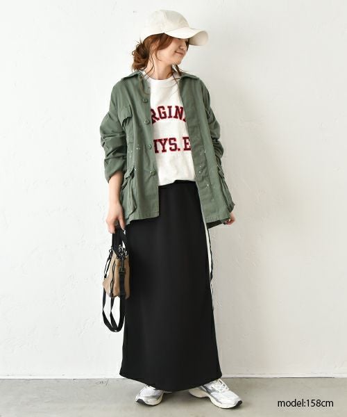  IN THE MARKET｜トラックラインスカート [[C-2343]][C]