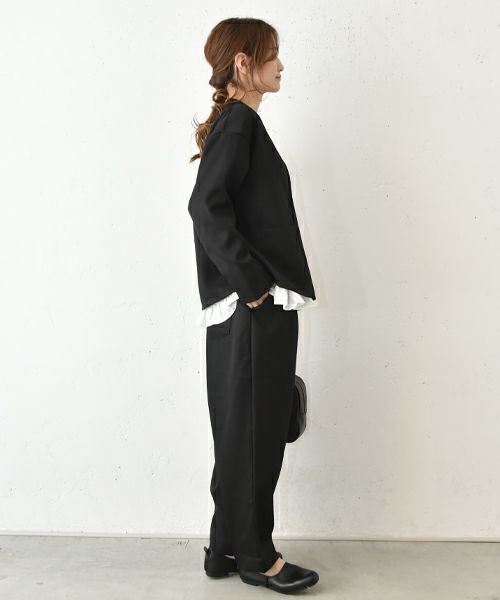 hagumu｜Vネックジャケット [[hag-138]][C]