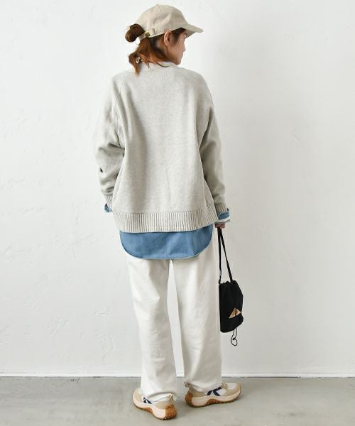 Our.｜綿ニットVネックカーデ [[Ou-CD-03]][C]