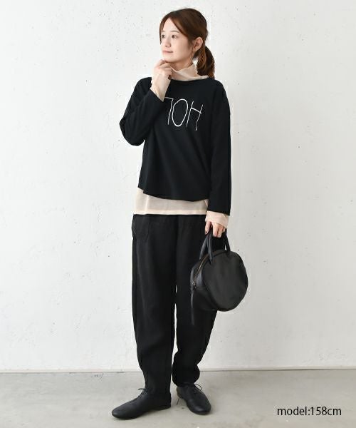 No18｜ロゴ長袖カットソー [[CE1CT250103]][C]