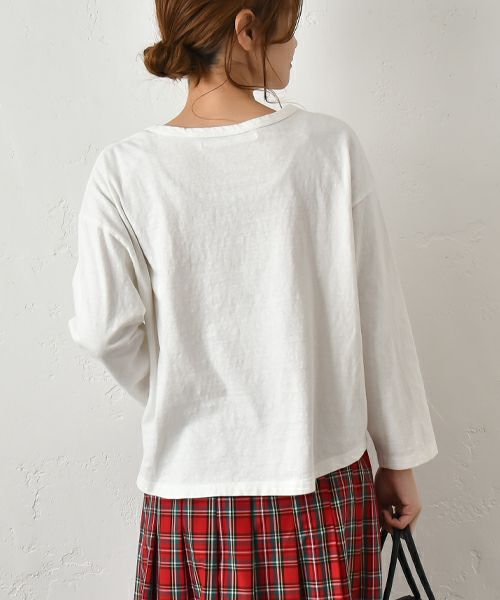 No18｜ロゴ長袖カットソー [[CE1CT250103]][C]