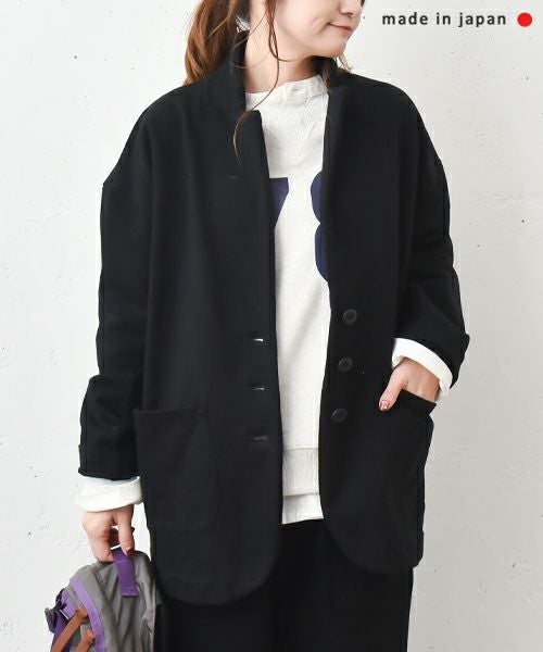 her.｜テーラードスウェットジャケット [[CE3JK250101]][C]