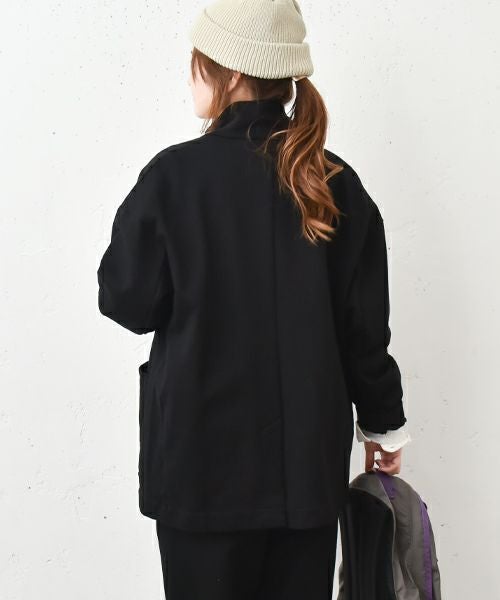 her.｜テーラードスウェットジャケット [[CE3JK250101]][C]