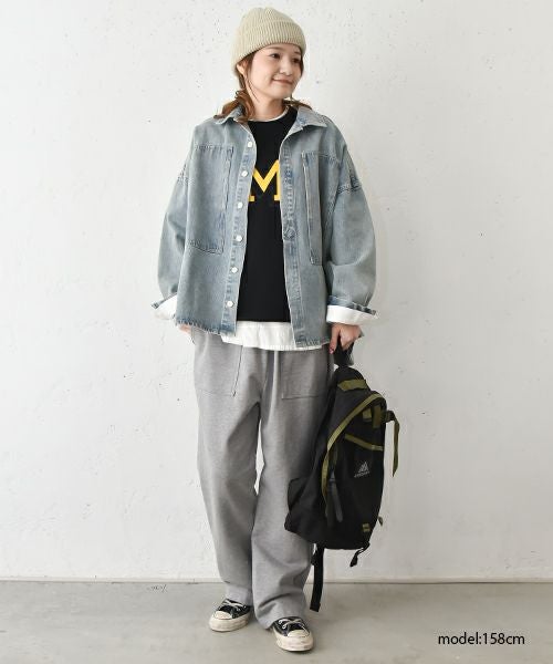 her.｜スウェットベイカーパンツ [[CE3PT250102]][C]