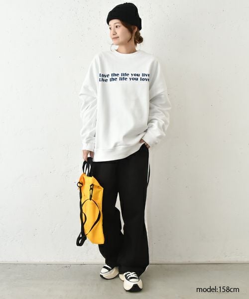 IN THE MARKET｜ロゴスウェット [[HU24-5205]][C]