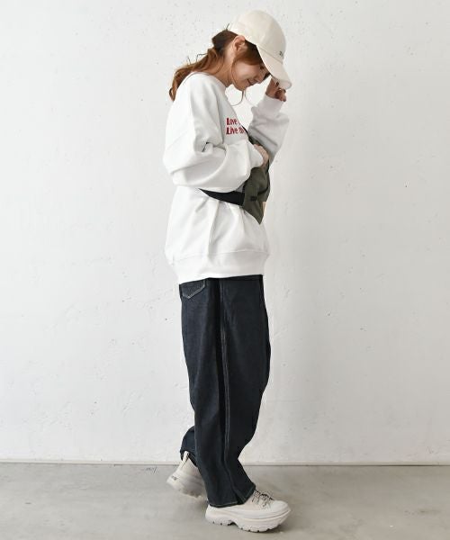 IN THE MARKET｜ロゴスウェット [[HU24-5205]][C]