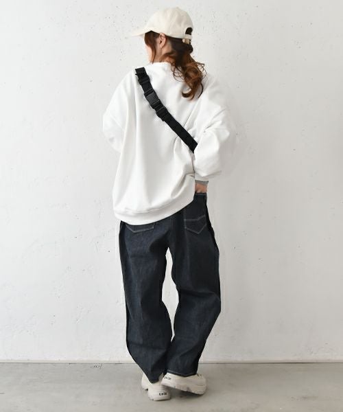 IN THE MARKET｜ロゴスウェット [[HU24-5205]][C]