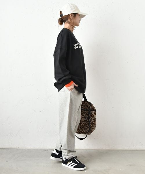 IN THE MARKET｜ロゴスウェット [[HU24-5205]][C]