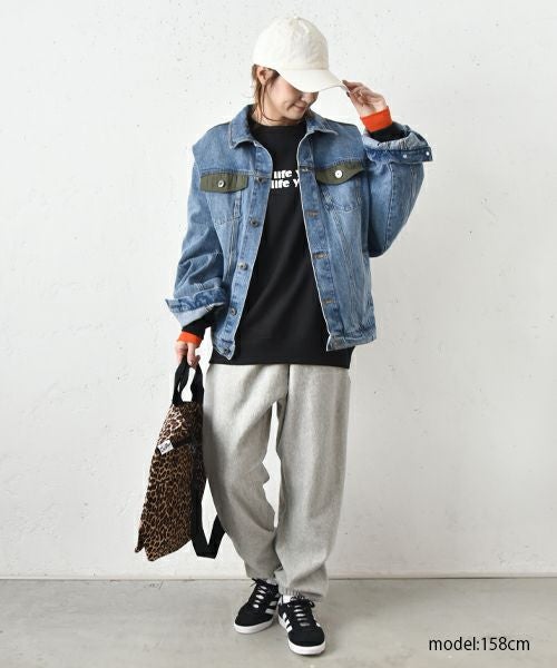 IN THE MARKET｜ロゴスウェット [[HU24-5205]][C]