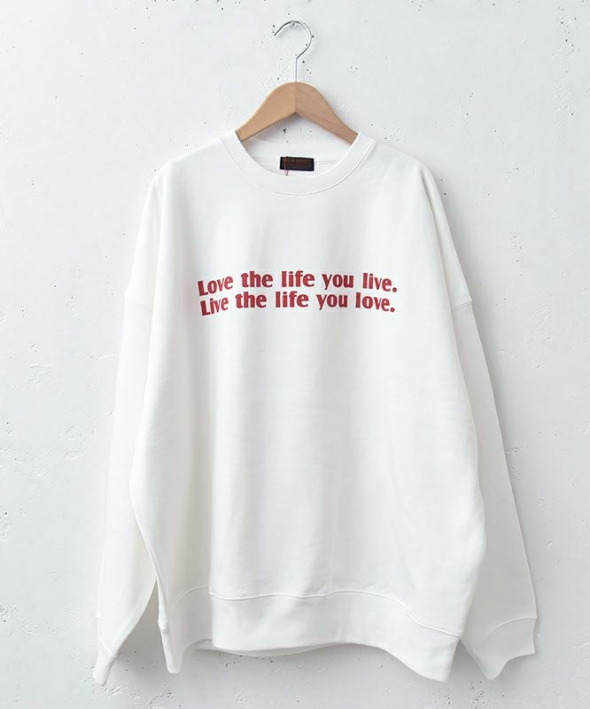  IN THE MARKET｜ロゴスウェット [[HU24-5205]][C]