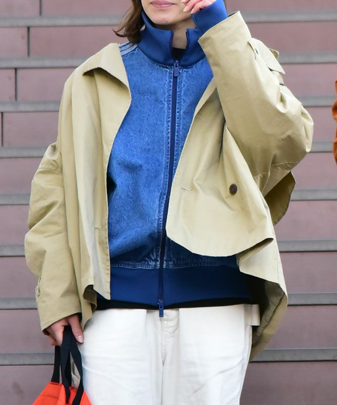 IN THE MARKET｜ショート丈トレンチコート [[C-2345]][C]