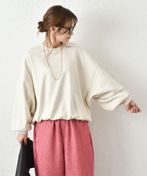 ボリュームスリーブ カットソー 1 長袖 HUMS｜ボリュームスリーブカットソー [[C-5057]][C] | ma28 ONLINE STORE