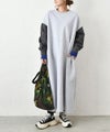IN THE MARKET｜袖デザインスウェットワンピース [[IN-088]][C]
