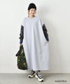 IN THE MARKET｜袖デザインスウェットワンピース [[IN-088]][C]