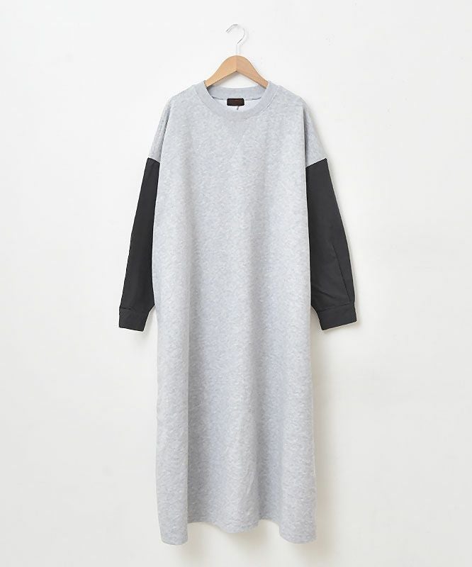 IN THE MARKET｜袖デザインスウェットワンピース [[IN-088]][C]