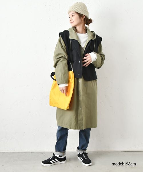 IN THE MARKET｜ミリタリーベスト×モッズコート [[C-2342]][C]